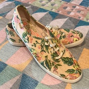 Women's Keds x Rifle Paper Co.  Champions in pink floral